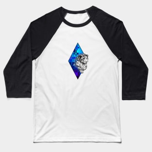 Futuristic Tiger Baseball T-Shirt